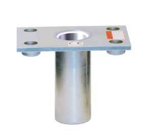 493-DH-20SS Floor Mount Sleeve, Stainless Steel