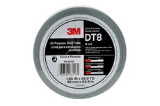 Picture of 3M 405-689330-17225 48 mm x 548 m 8 mil DT8 Multipurpose Duct Tape&#44; Silver