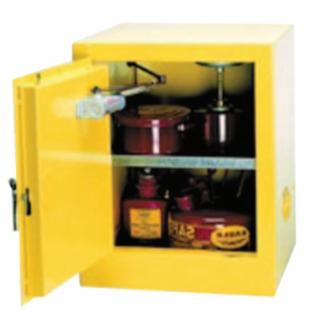 258-1903X 4 gal 33340 Flammable Liquid Storage Self-Closing Cabinet, Yellow -  Eagle Manufacturing