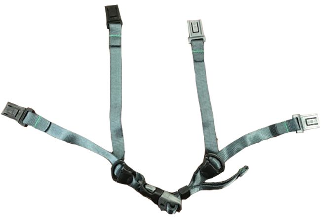 Chin Strap, For Use With Novent/Bivent Hard Hats Black