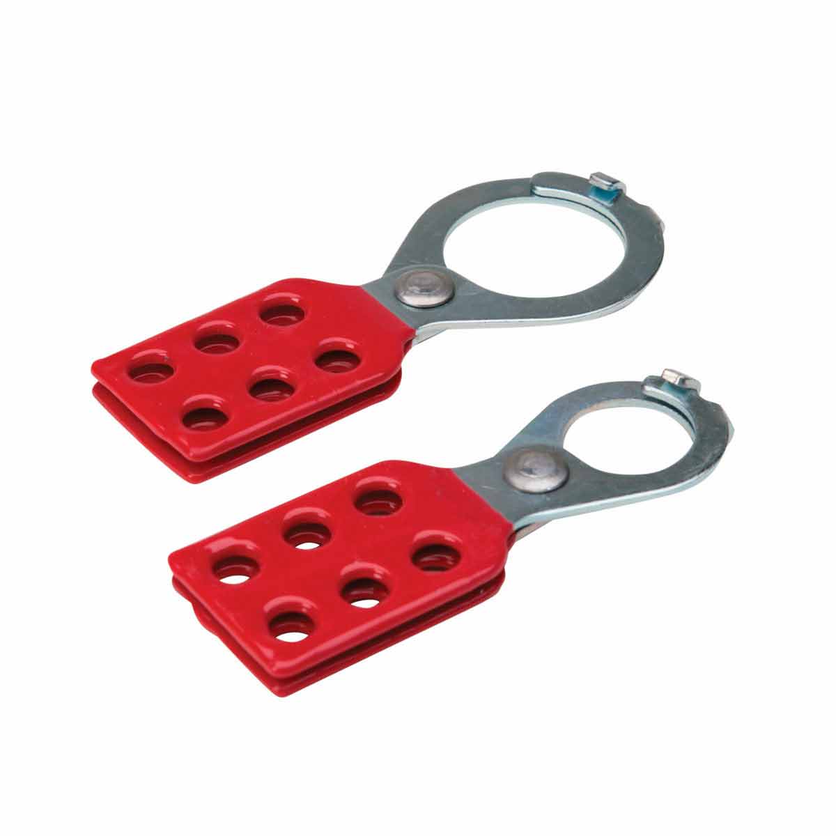 1 in. dia. Steel Group Lockout Hasps with Tabs