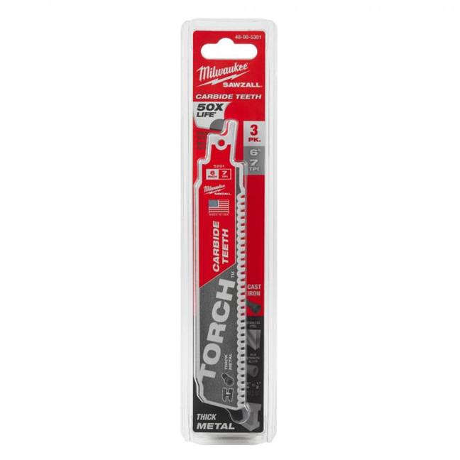 Picture of Milwaukee Electric Tools 495-48-00-5326 5TPI 9L The AX with Carbide Teeth Saw Blade