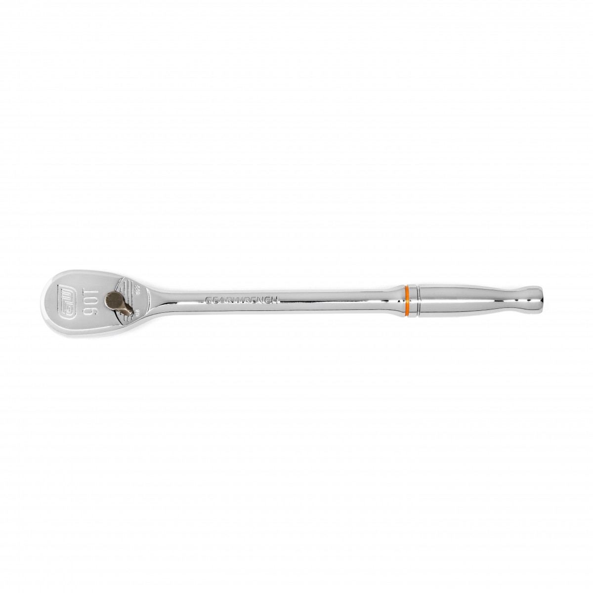 Picture of Gearwrench 329-81028T 0.25 in. Drive 90 Tooth Long Handle Full Polish Teardrop Ratchet