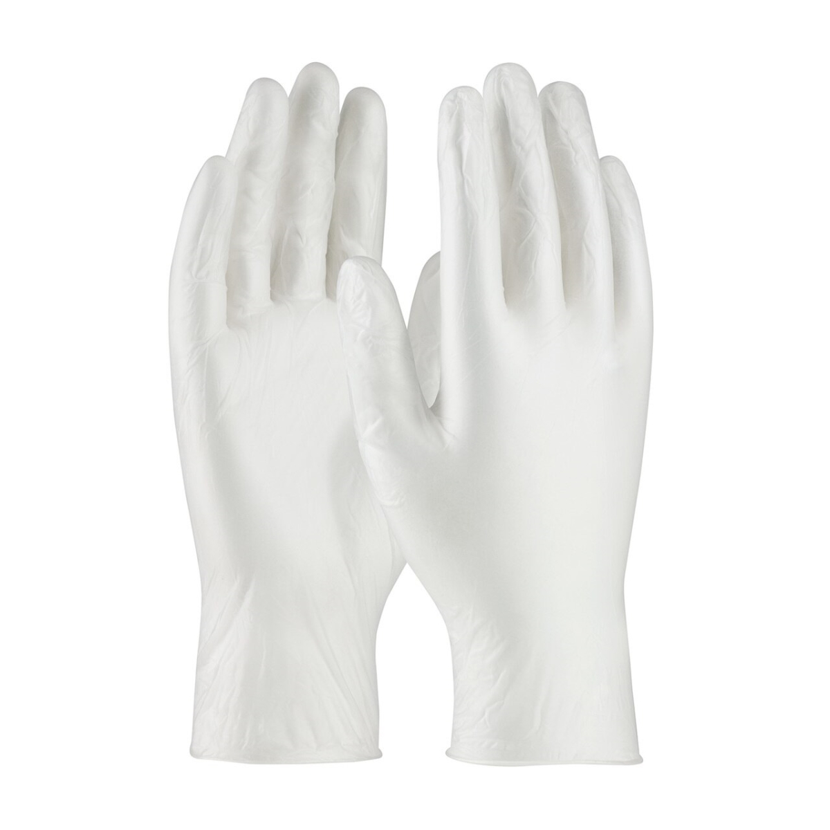 Picture of Ambi-Dex 813-64-V3000-L 3 Mil Industrial Grade Disposable Vinyl Gloves Powdered&#44; White - Large