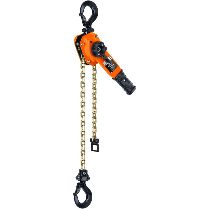 Series 653 Lever Chain Hoist, 1-1/2 Ton Capacity, 10 ft Lift