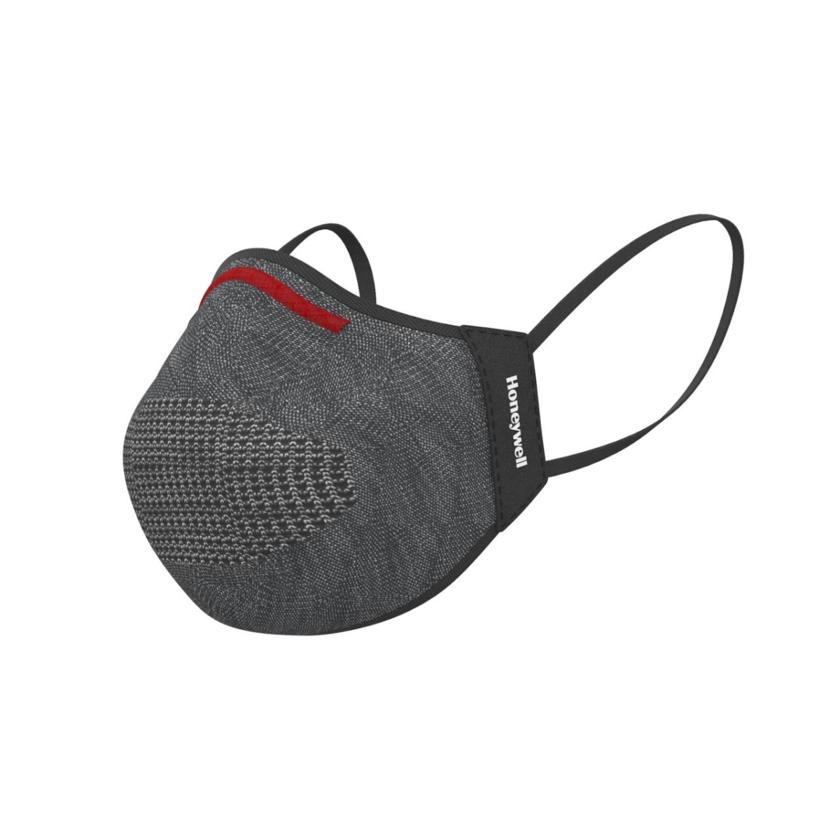 Textile Face Cover with Replaceable Filter, 12 Filters, Adjustable Ear Loops/Nose Clip, One Size