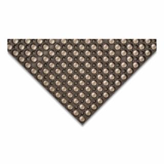 Interlocking Drainage Mat, 3 ft W x Nitrile Rubber, Black