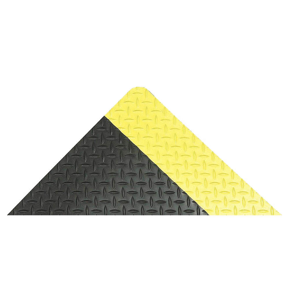 Picture of Notrax 550-979S0023YB 2 x 3 in. Saddle Trax Mat - Yellow & Black