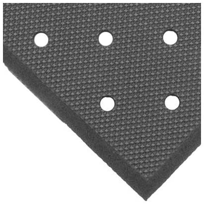 Picture of Notrax 550-T17P0034BL 3 x 4 ft. Superfoam Perforated Comfort Floor Mat - Black