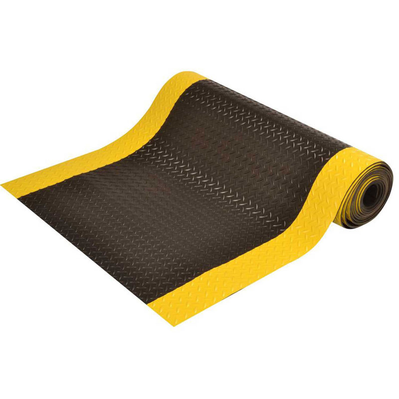 Picture of Notrax 550-831R0375BY 3 x 75 ft. Diamond Switchboard Mat - Black & Yellow
