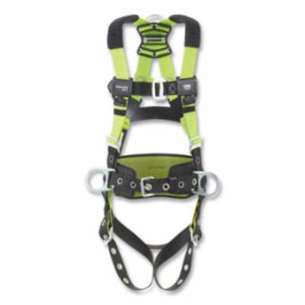 Picture of Honeywell 493-H5CS311121 H500 Back Front & Side D-Rings&#44; Small & Medium Mating Chest Buckle & Tongue Leg Buckles Construction Standard Full Body Harness