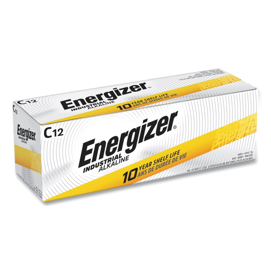 Picture of Energizer 827-EN93 1.5V Industrial C Alkaline Battery