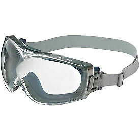763-S3970HSF Clear Lens Uvex Stealth OTG Safety Goggle, Navy Frame