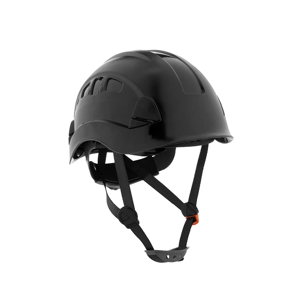 Climbing Inspired Hard Hat, ABS, 6 Point Ratcheting, Orange