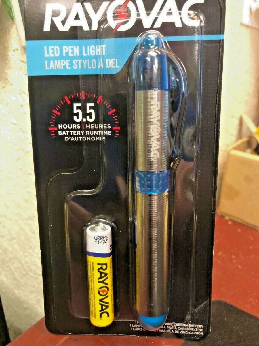 620-BEPN1AAA-BTB AAA Brite Essential Pen Light with Battery Tray