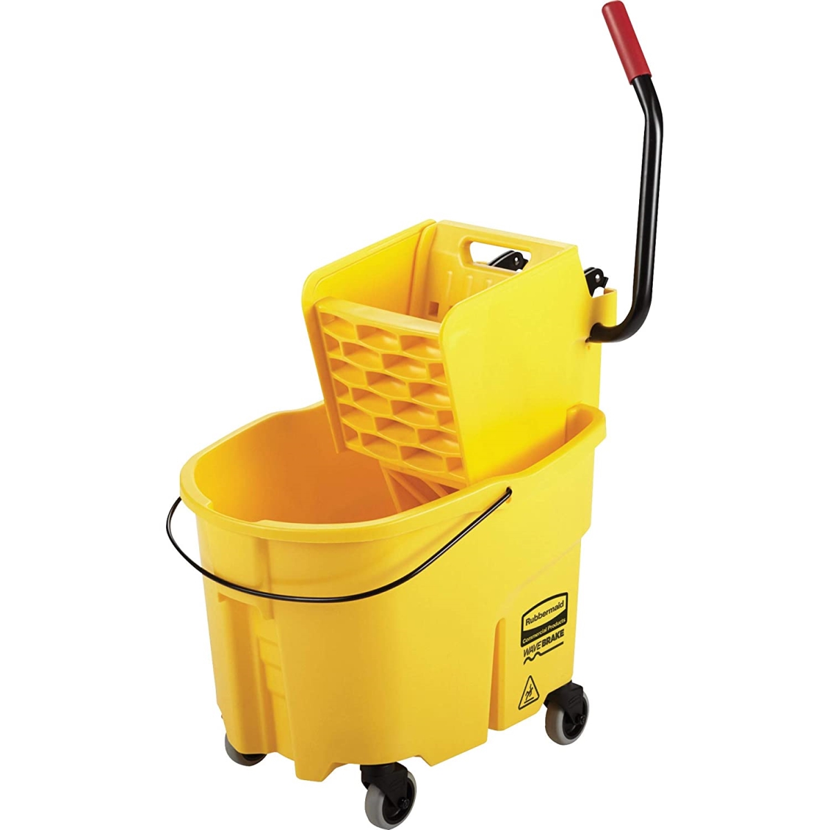 640-FG758088YEL Mopping Bucket & Wringer Combo Pack, Yellow