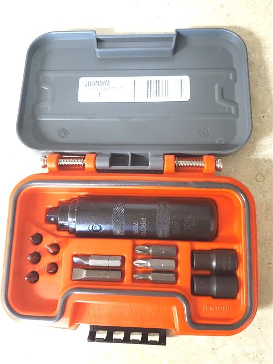 Hand Impact Driver Set, 3/8 in Drive, Black Oxide, 13-Piece