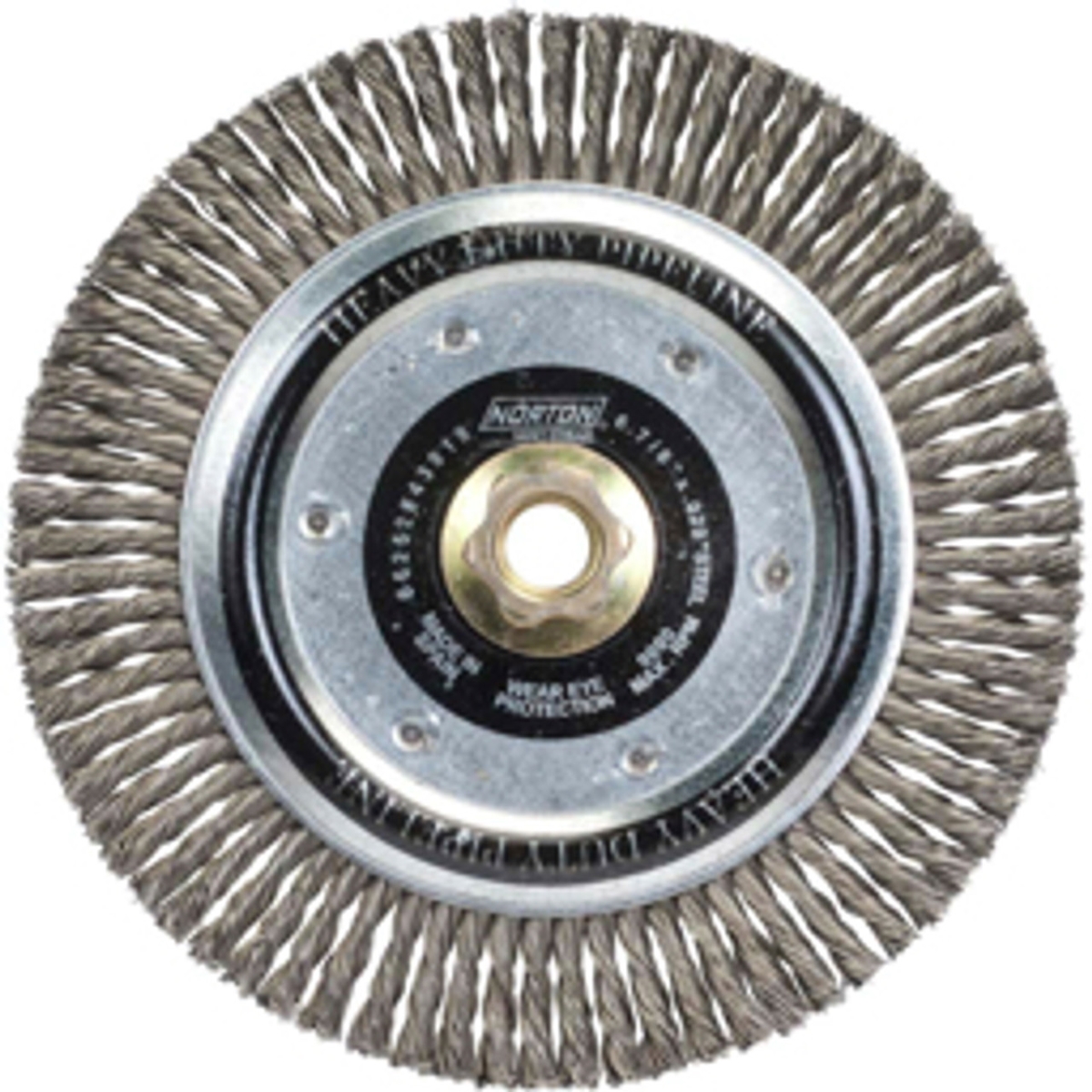 547-66252843919 6.87 x 0.020 x 0.62 x 11 in. Stringer Bead Face Width Abrasive Wheel Brush
