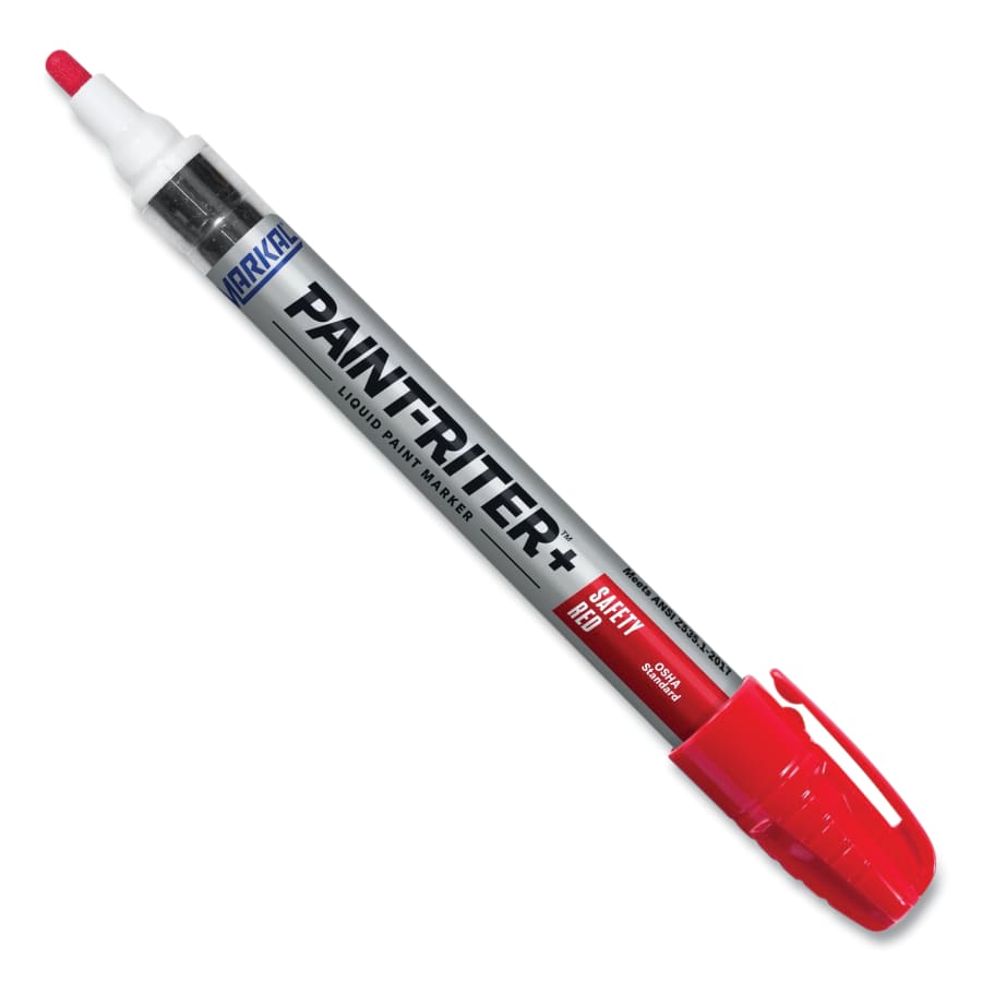 Picture of Markal 434-97272 Paint Riter Plus Safetycolor Paint Marker&#44; Red