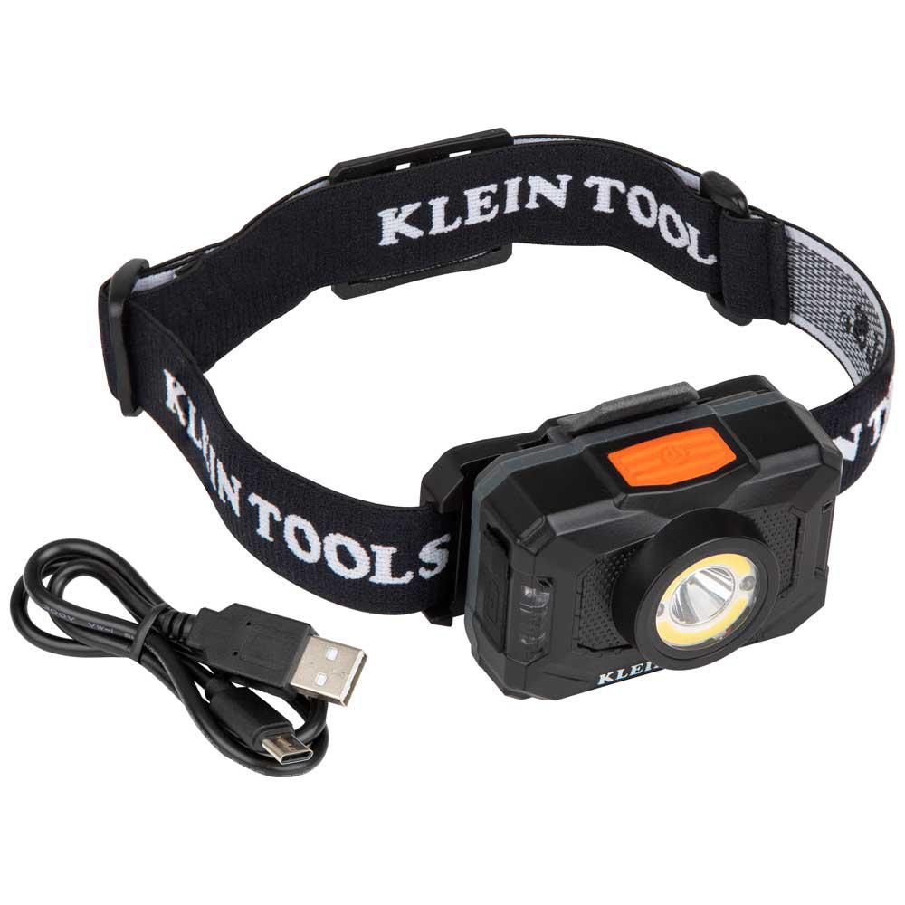 409-56414 Rechargeable 2-color LED HD Lamp with Adjustment Strap