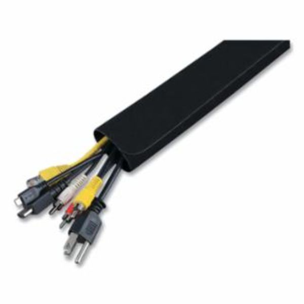 409-450-330 3 ft. 1.75 in. Cable & Wire Management Sleeve, Black