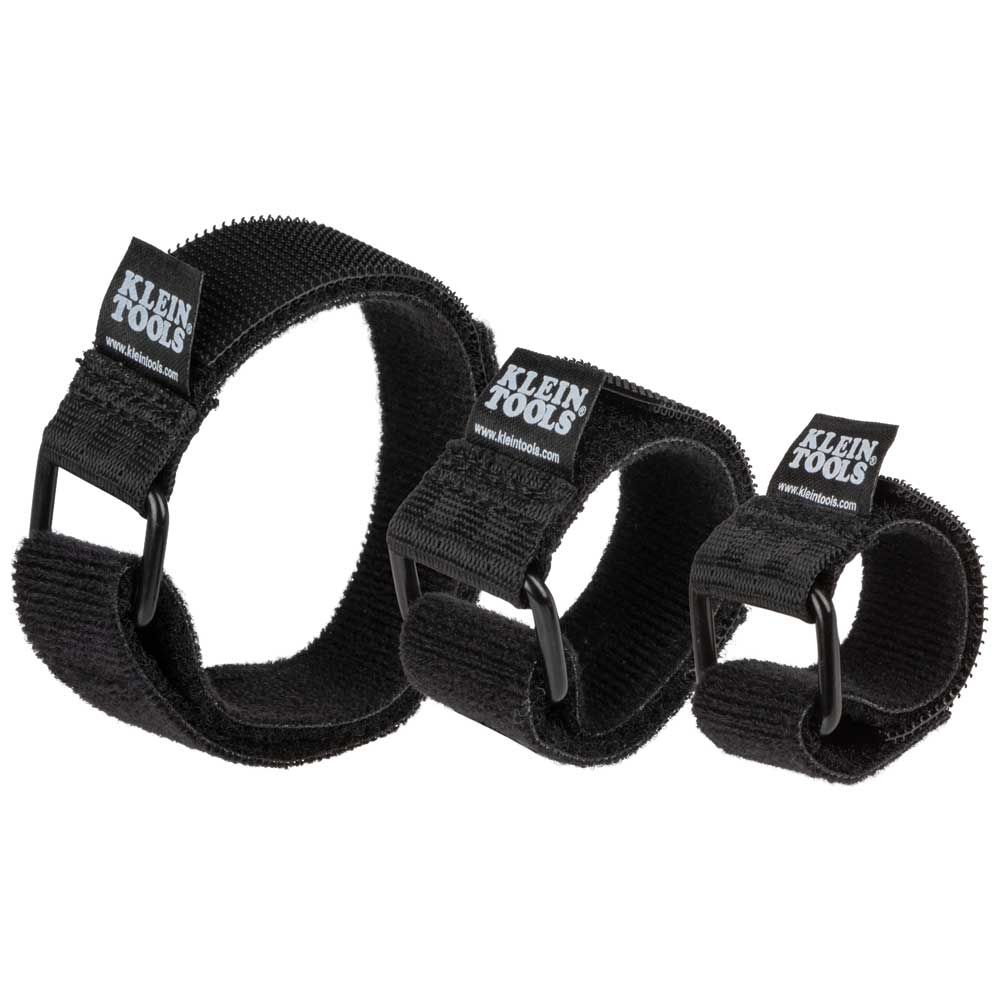 Cable Tie Strap, 14 in L, 6 in, 8 in, 14 in Max Bundle Dia., Black, Polyethylene, 40 lb Strength