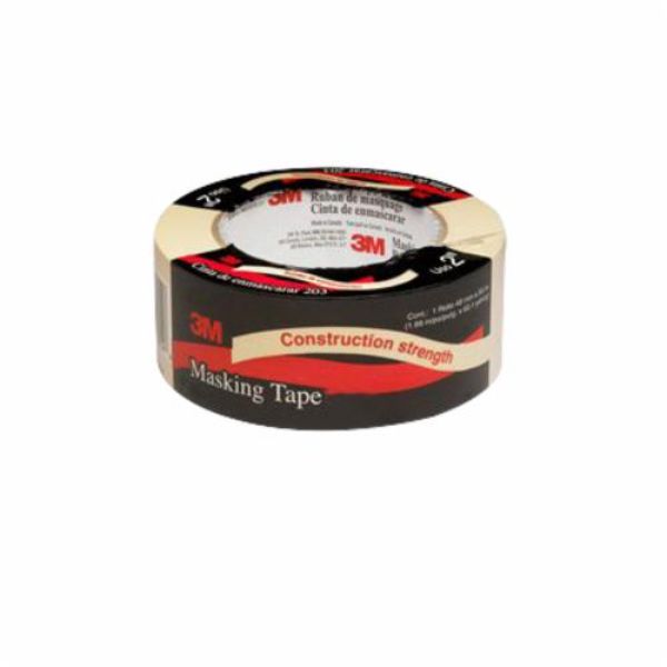 Picture of 3M 405-048011-58037 36 mm x 55 m 4.7 mil 203 Masking Tape&#44; Beige