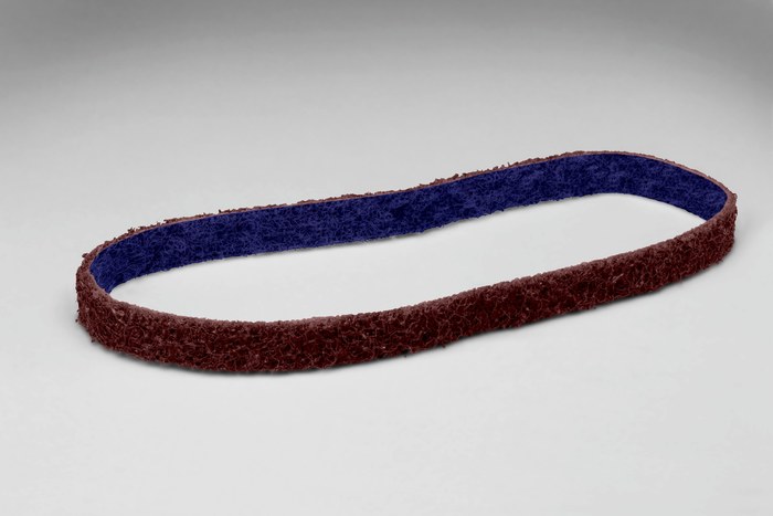 405-048011-64457 0.5 x 12 in. DF-BL Aluminum Oxide Belt, Maroon - Medium