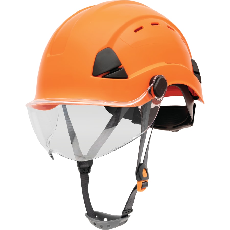 FM Vented Safety Helmet, Orange