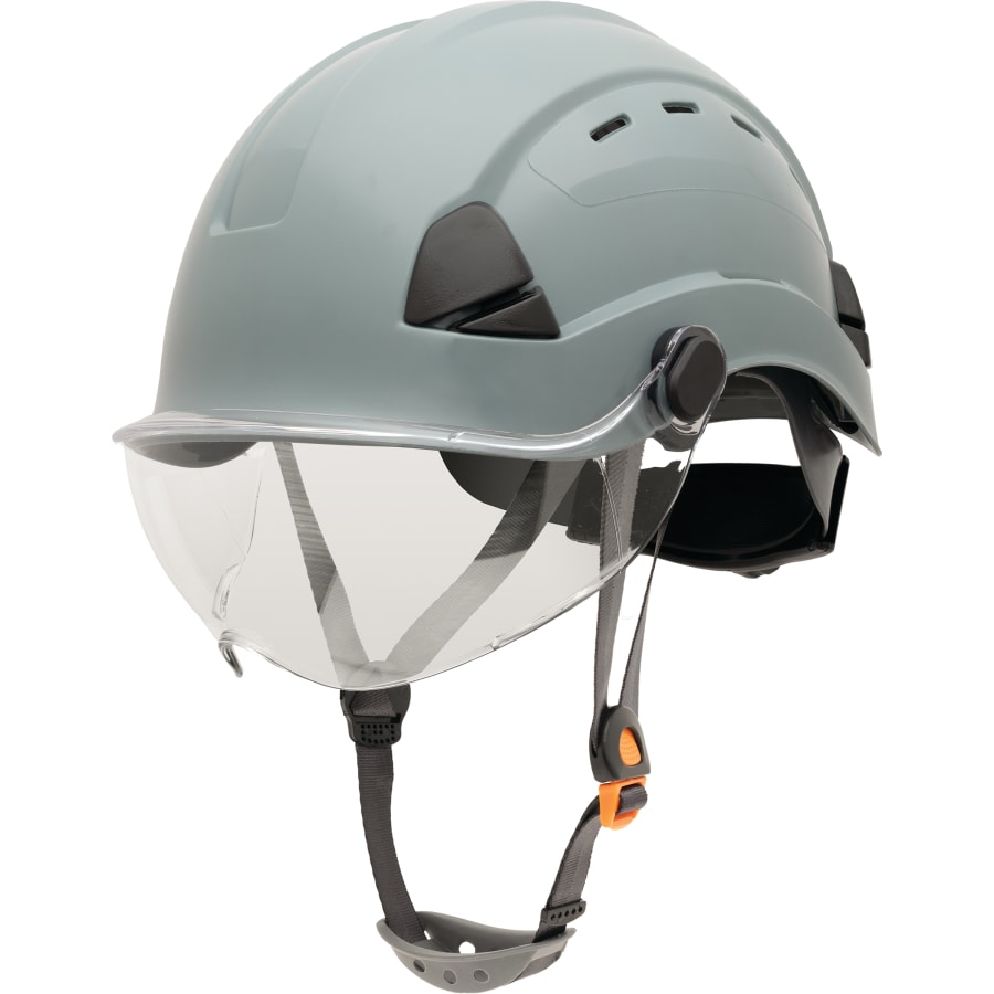 FM Vented Safety Helmet, Gray