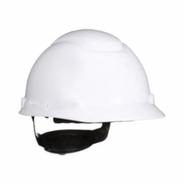 Picture of 3M 142-H-701SFR-UV SecureFit Pressure Diffusion Ratchet Suspension Cap with UVicator Hard Hats, White