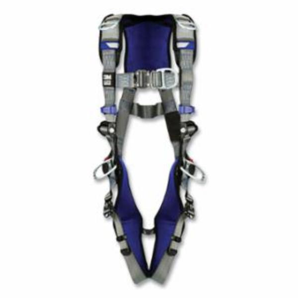Picture of DBI Sala 098-1402151 X200 CMFRT VST Climbing-Positioning-Retrieval Safety Harness - Back-Front-Hip-Shoulder D-Rings - Dual Lock QC&#44; Gray - Medium