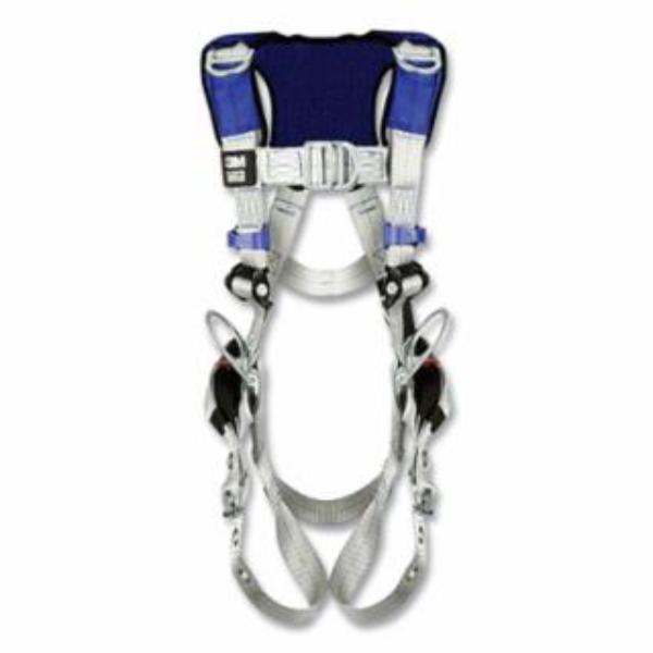 Picture of DBI Sala 098-1401164 X100 Comfort Vest Retrieval Safety Harness - Back-Front-Hip D-Rings - Pass-Thru & Tongue Buckle&#44; Gray - Extra Large