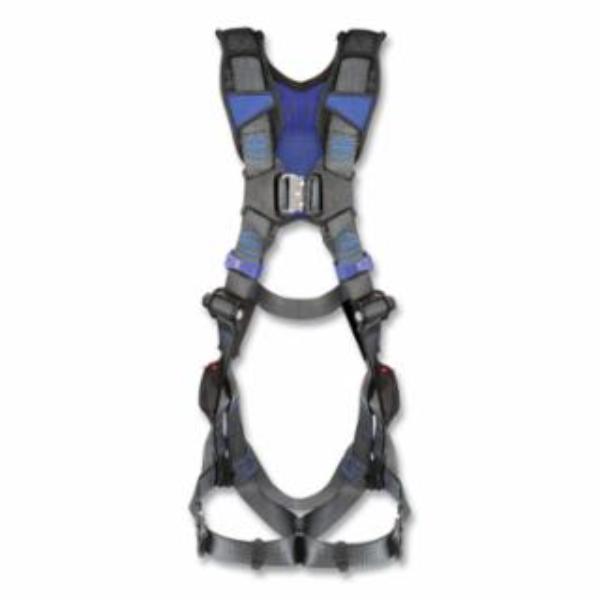 Picture of DBI Sala 098-1403198 X300 X-Style Vest Safety Harness - Back D-Ring - Auto-Locking QC & Revolver&#44; Gray - Extra Small & Small