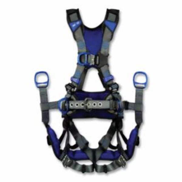 Picture of DBI Sala 098-1403210 X300 X-Style Tower Climbing Safety Harness - Back-Hi-Front D-Rings - Auto-Locking Quick-Connect-QC-Rev&#44; Extra Small & Small