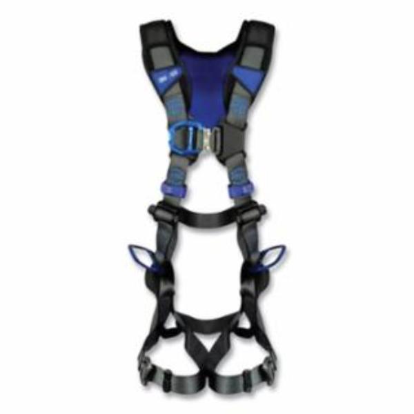 Picture of DBI Sala 098-1403215 X300 X-Style Wind Energy Safety Harness - Back-Front-Hip D-Rings - Auto-Locking QC-Revolver&#44; Gray - Extra Large & 2X