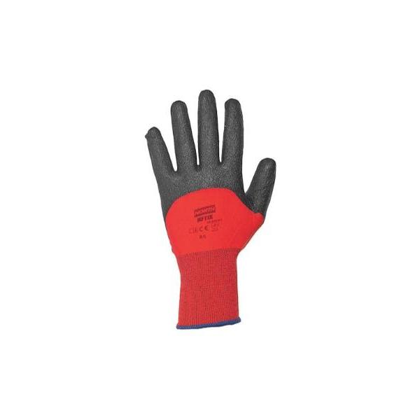 Picture of Honeywell North 068-NF11X-6XS Nylon 3-4 PVC Foam-Coated Gloves&#44; Black & Red - 6XS - Pack of 12