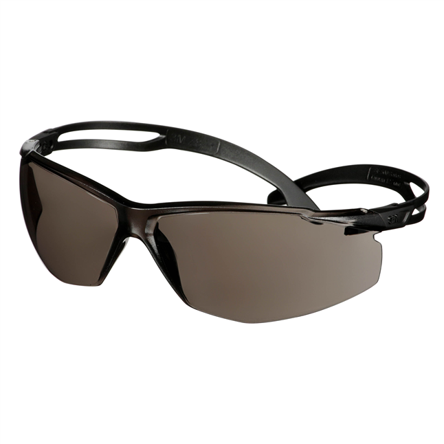 Picture of 3M 247-SF502AF-BLK Anti-Fog & Anti-Scratch Lens 500 Series Safety Glasses&#44; Black & Gray