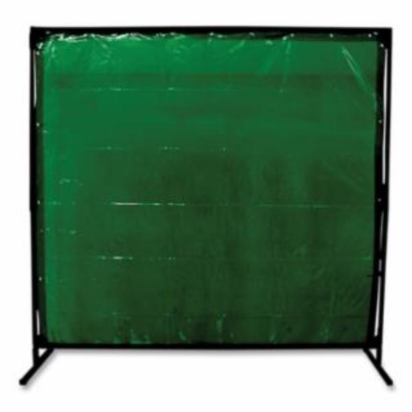 Picture of Jackson Safety 138-37315 8-6 ft. Vinyl Welding Curtain & Frame Combo Kit&#44; Green