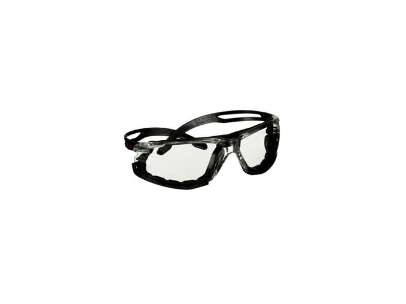 Picture of 3M 247-SF501SGAF-BLK-FM Universal Polycarbonate Safety Glasses&#44; Clear Lens & Black Frame