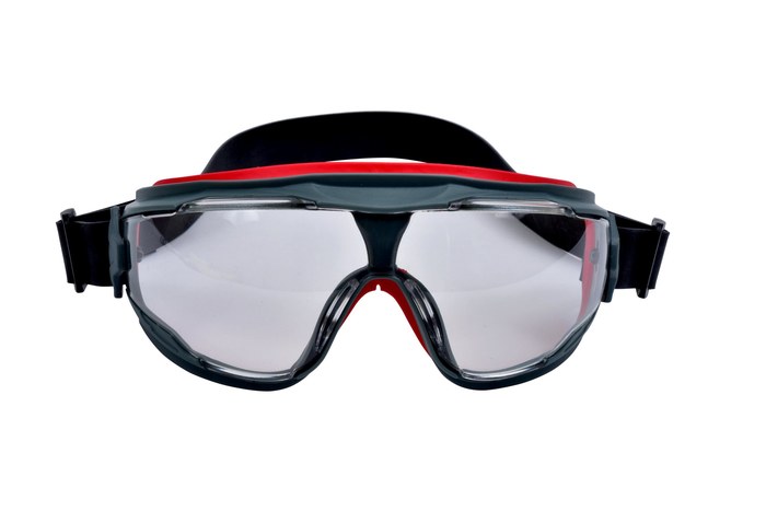 Picture of 3M 247-GC501NSGAF Gogglegear 500-Seriesclear Anti-Fog Lens Eyeglasses&#44; Clear & Black