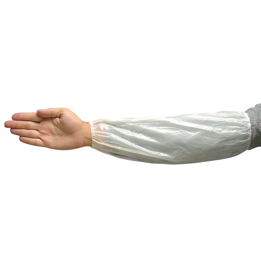 Picture of PIP 112-2418PE 18 in. 1 mil Polyethylene Sleeves with Elastic Closure - Clear