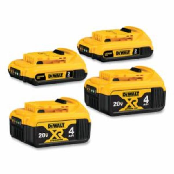 Picture of Dewalt 115-DCB324-4 20V Max Lithium Ion Battery&#44; Pack of 4