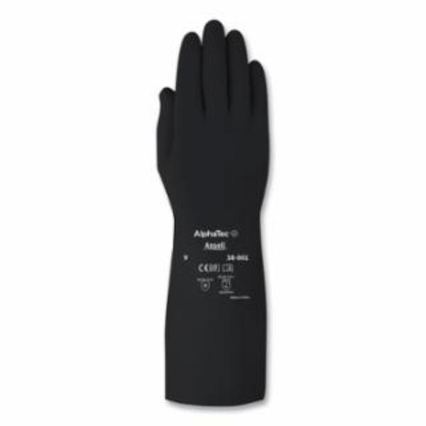 Picture of Alphatec 012-38001PP-110 Chemical-Resistant Butyl Gloves&#44; Black - Size 11