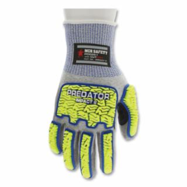 127-PD6951L Mechanics Work Gloves - Gray Knit & Coating - Large