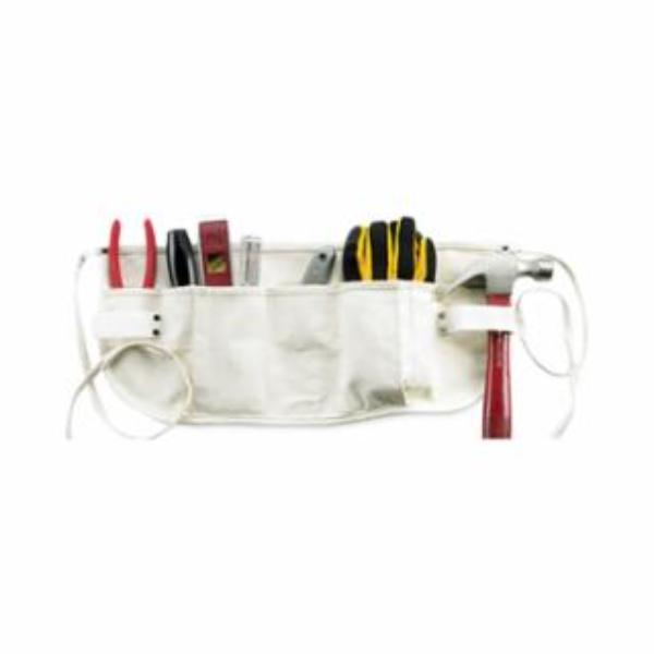 Picture of CLC Custom Leather Craft 201-C12 5-Pocket Canvas Waist Apron, White
