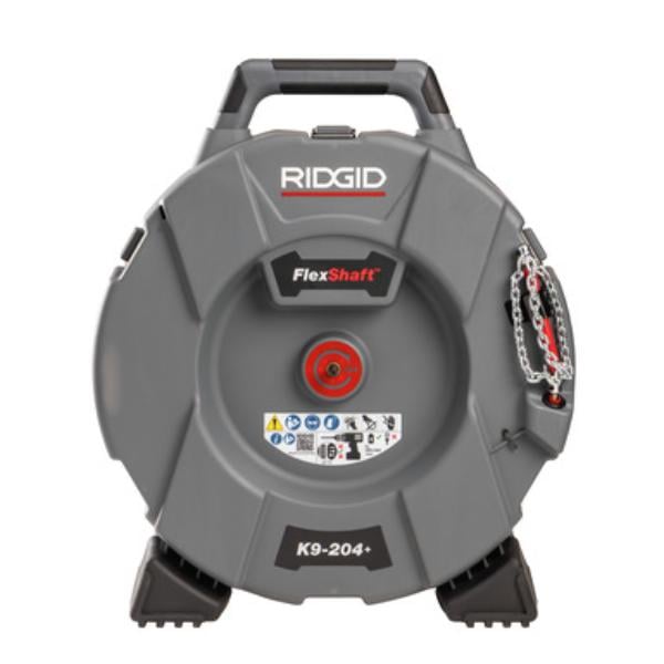 Picture of Ridgid 632-76198 FlexShaft K9-204 Drain Cleaning Machine with 70 ft. x 0.312 in. Cable 2500 RPM