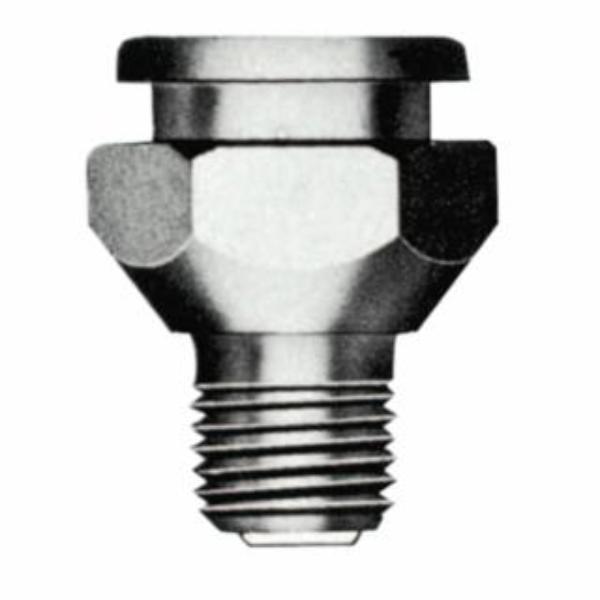 Picture of Alemite 025-LAGN-1823-1 0.25 x 0.25 in. NPTF Button Head Fittings - Straight - Male x Male - Pack of 50