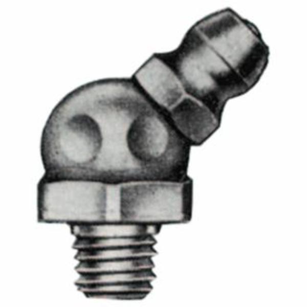 Picture of Alemite 025-LAGN-1637-B1 0.812 x 0.25-28 in. 45 deg Elbow Hydraulic Fittings - Male x Male - Pack of 50