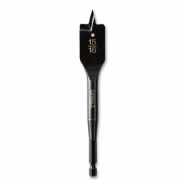 Picture of Dewalt 115-DW1581 0.937 Dia. x 6 in. Wood Boring Spade Drill Bit - Carbon Steel - Pack of 3